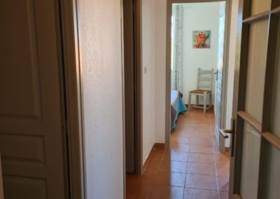 Couloir chambres appartement 2-6 personnes